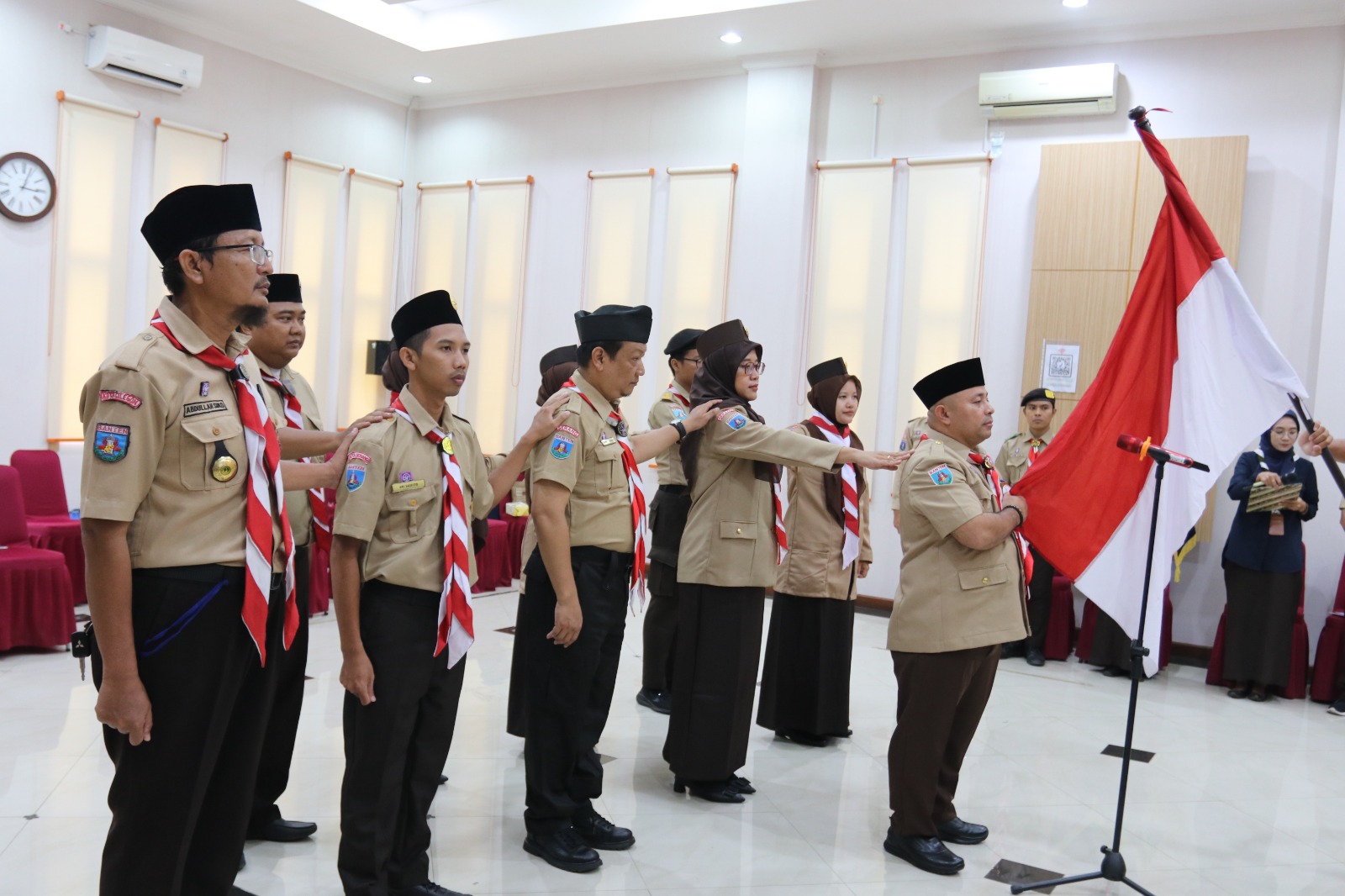 Pelantikan Pengurus MABI SAKA dan PIN SAKA POM Daerah Banten