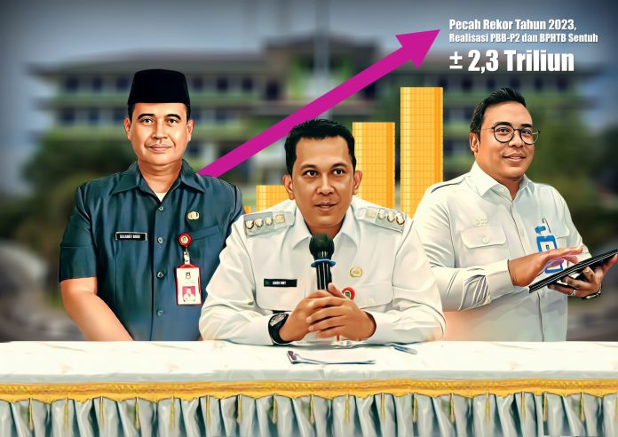 (salah satu indikator kepercayaan publik n swasta terhadap kepemimpinan 100 hari pak PJ BUPATI TANGERANG Andi Ony P) dok : Bapenda Kab Tangerang.