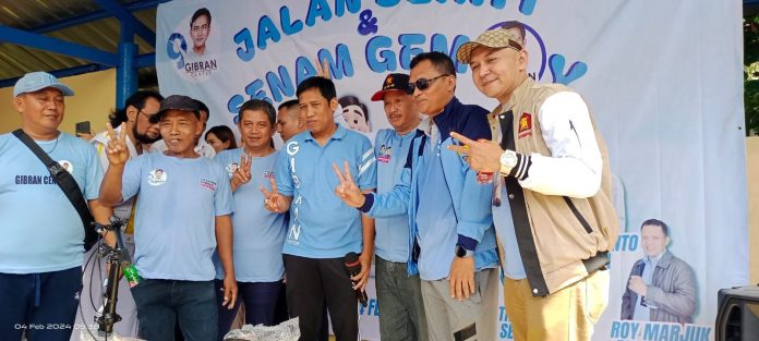 Pesta Rakyat dan Senam Gemoy Prabowo-Gibran Digelar di 13 Kecamatan Kota Tangerang.